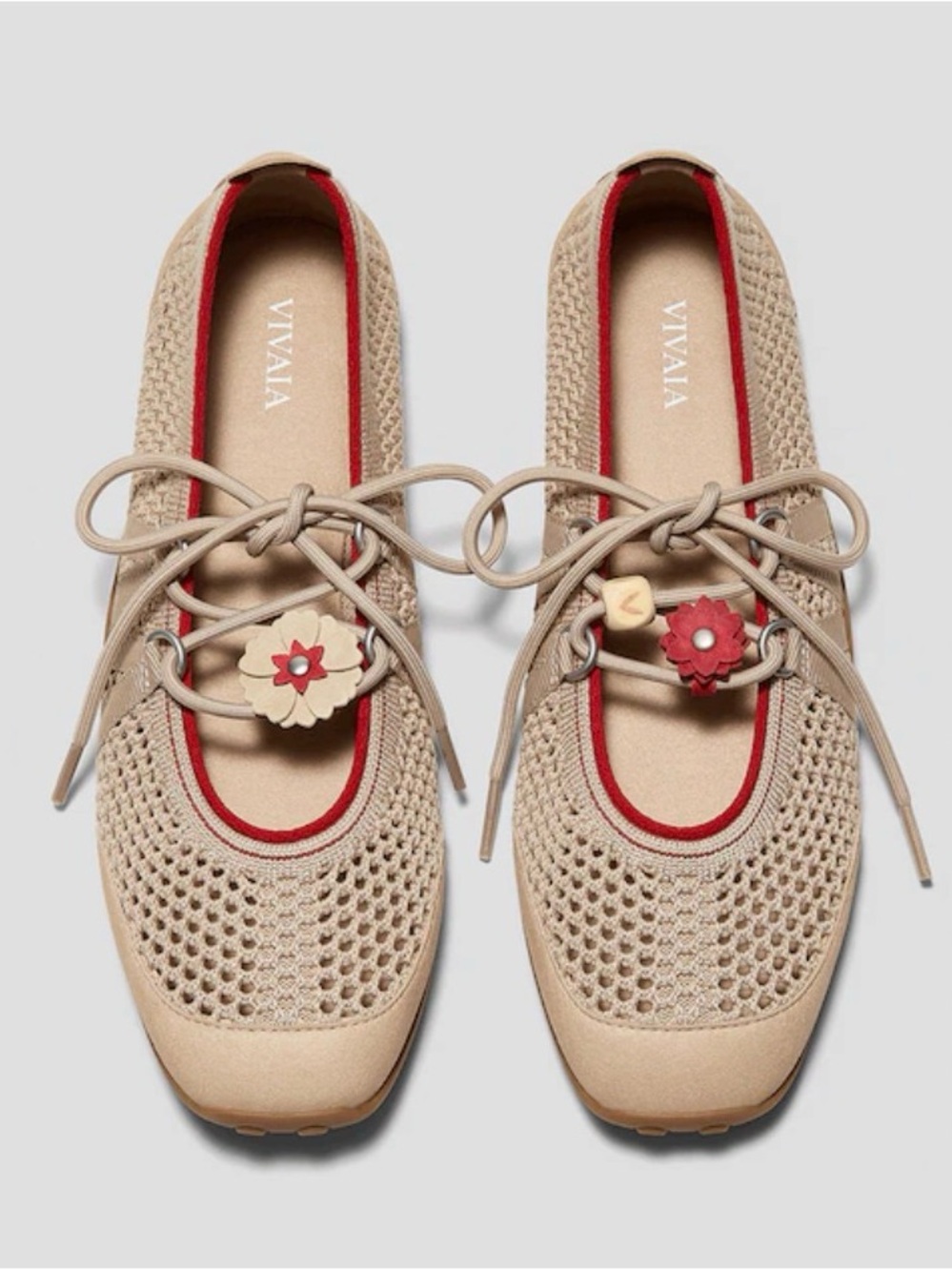 Vivaia Cecily Almond Mesh Mary Jane’s 7.5 - Picture 4 of 13